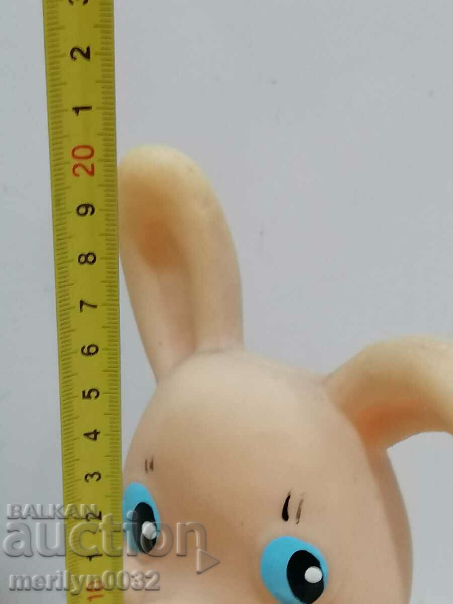 Auction Children's rubber toy, rubber bunny pacifier - NRB Auction Children's rubber toy, rubber bunny pacifier - NRB