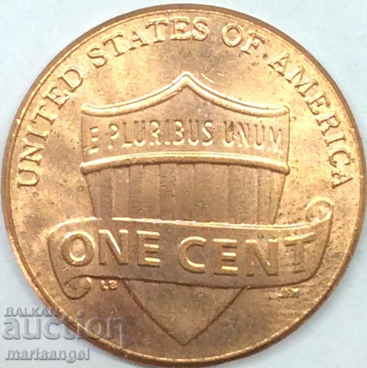 US 1 cent 2016