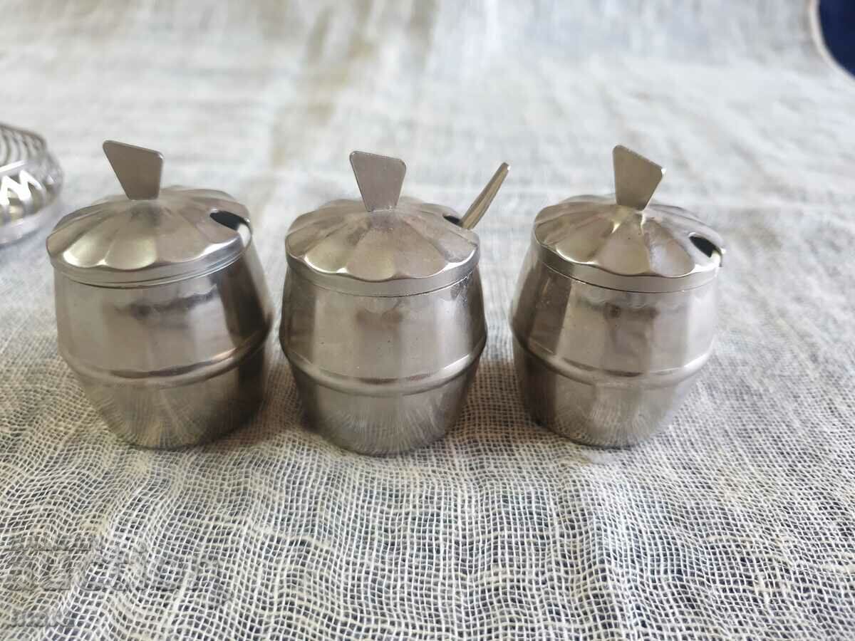 Auction Metal spice set Auction Metal spice set