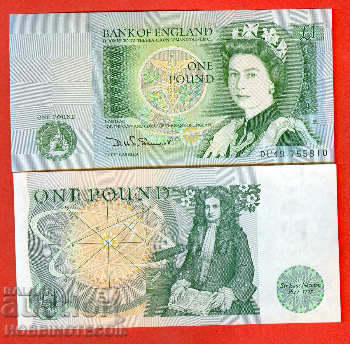 ENGLAND GREAT BRITAIN 1 Pound issue 19 NEW UNC