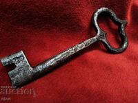 AUTHENTIC FORGED MONASTERY GATE KEY