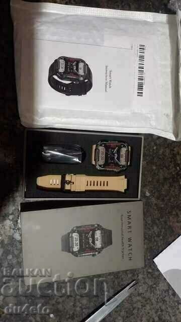 Ceas inteligent militar pentru bărbați MELANDA 1.85 Bluetooth Call Smar - 5