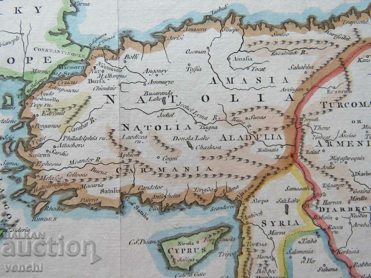 Δημοπρασία 1772 - ΑΝΑΤΟΛΙΑ - THOMAS JEFFERYS - ORIGINAL