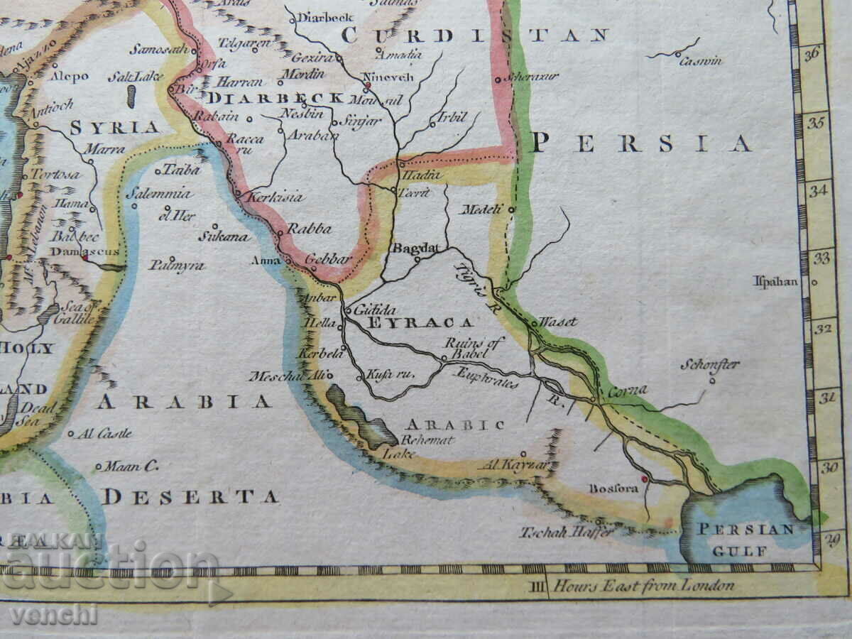 1772 - ΑΝΑΤΟΛΙΑ - THOMAS JEFFERYS - ORIGINAL - 5