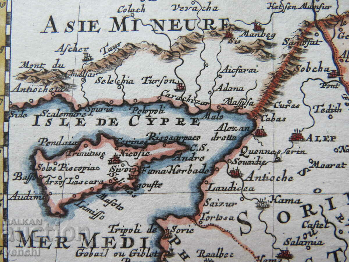 Auction 1657 - MAP - SYRIA, DIARBEKIR - ORIGINAL Auction 1657 - MAP - SYRIA, DIARBEKIR - ORIGINAL