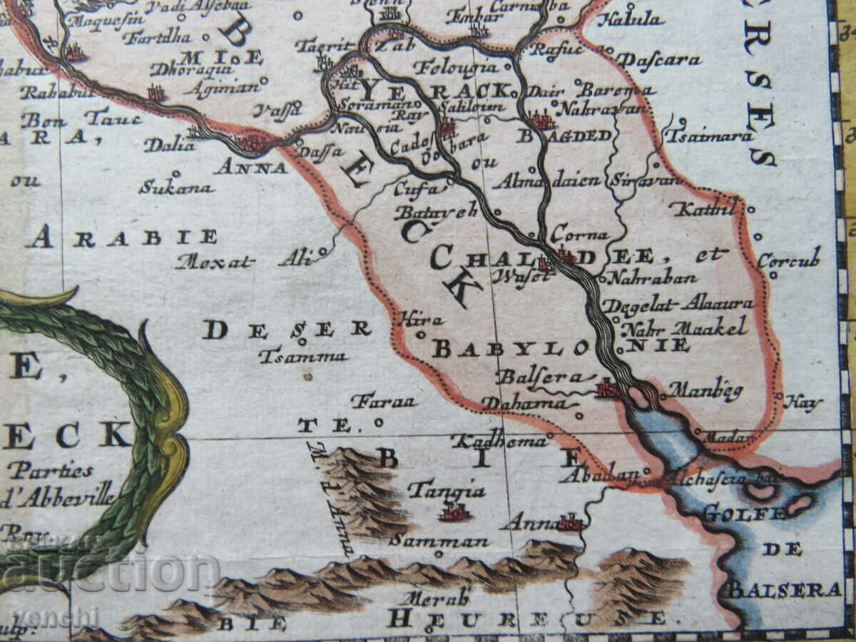 1657 - MAP - SYRIA, DIARBEKIR - ORIGINAL - 5 1657 - MAP - SYRIA, DIARBEKIR - ORIGINAL - 5