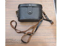 marked leather case leather box for Russian Soviet binoculars