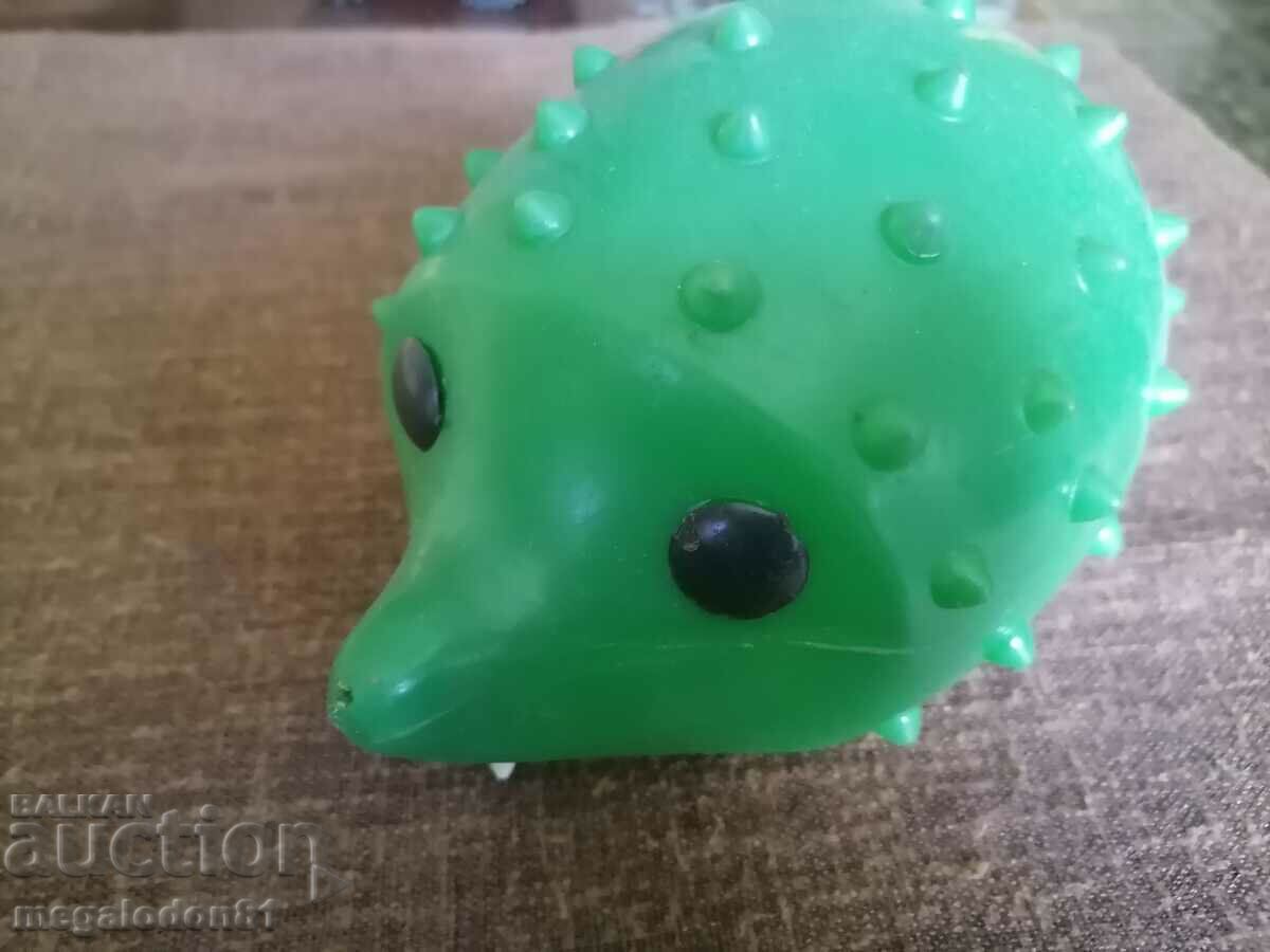 Auction  Old toy hedgehog