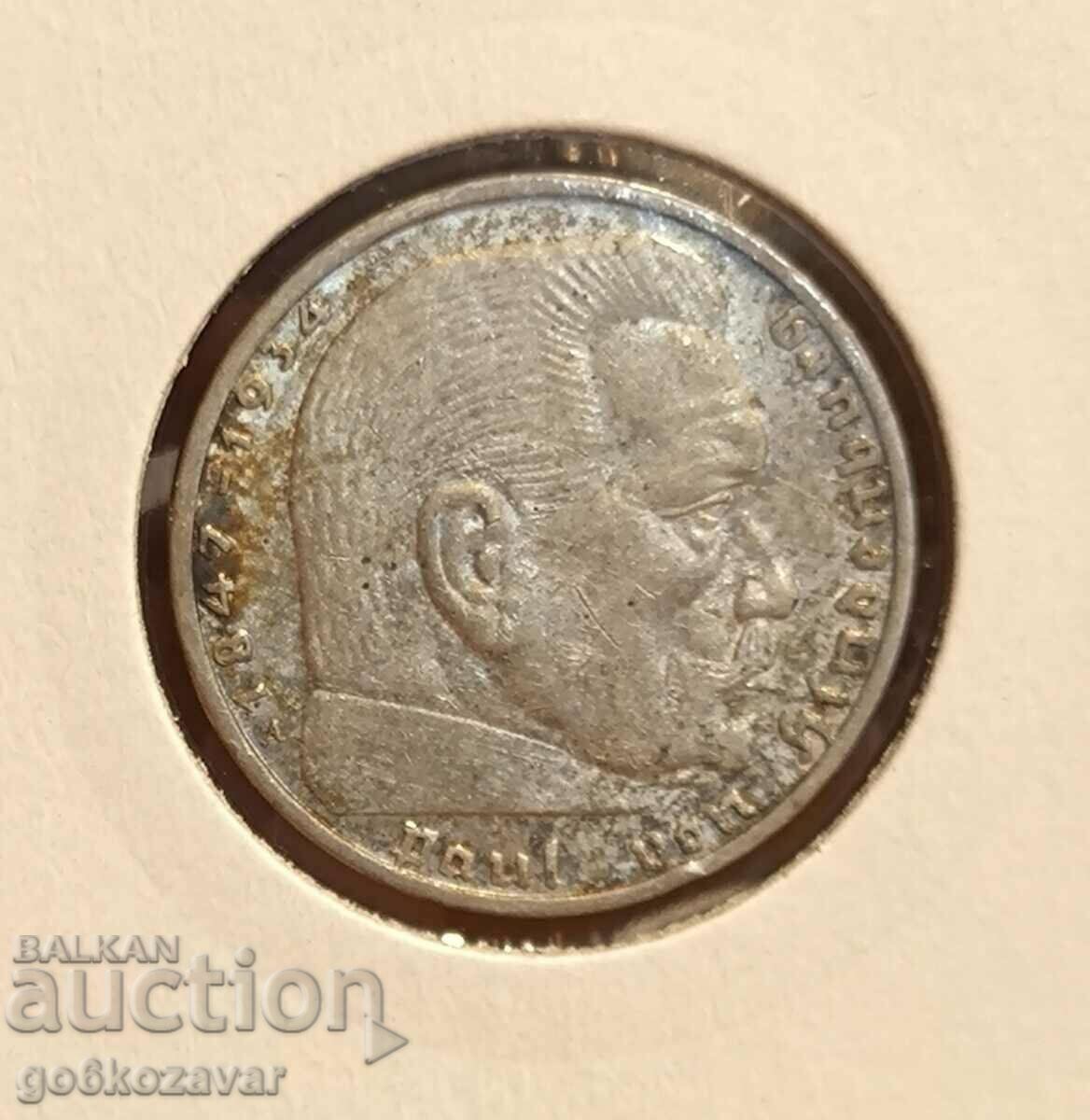 Germany Third Reich 2 stamps 1939 Silver! with price 26.00 BGN | € 13.29