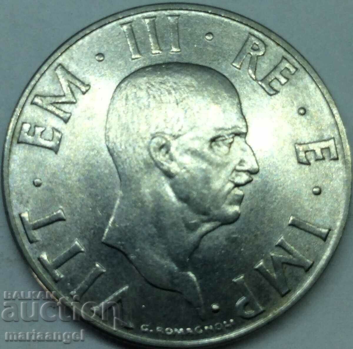 2 лири 1940 Италия Виктор Емануел III