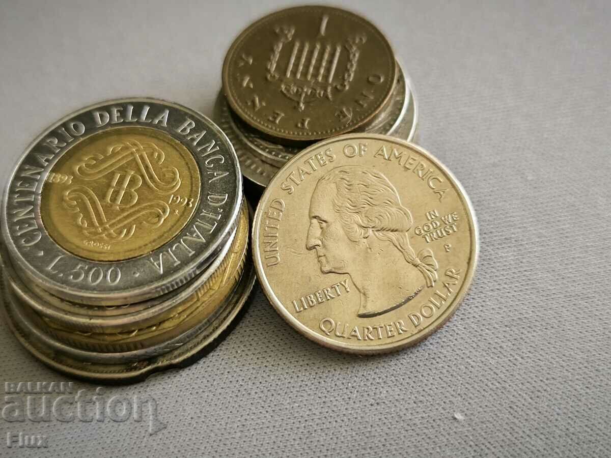 Coin - USA - 1/4 Dollar (South Dakota) | 2006 with price 4.75 BGN | € 2.43 Coin - USA - 1/4 Dollar (South Dakota) | 2006 with price 4.75 BGN | € 2.43