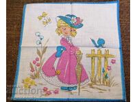 Old handkerchief, little girl
