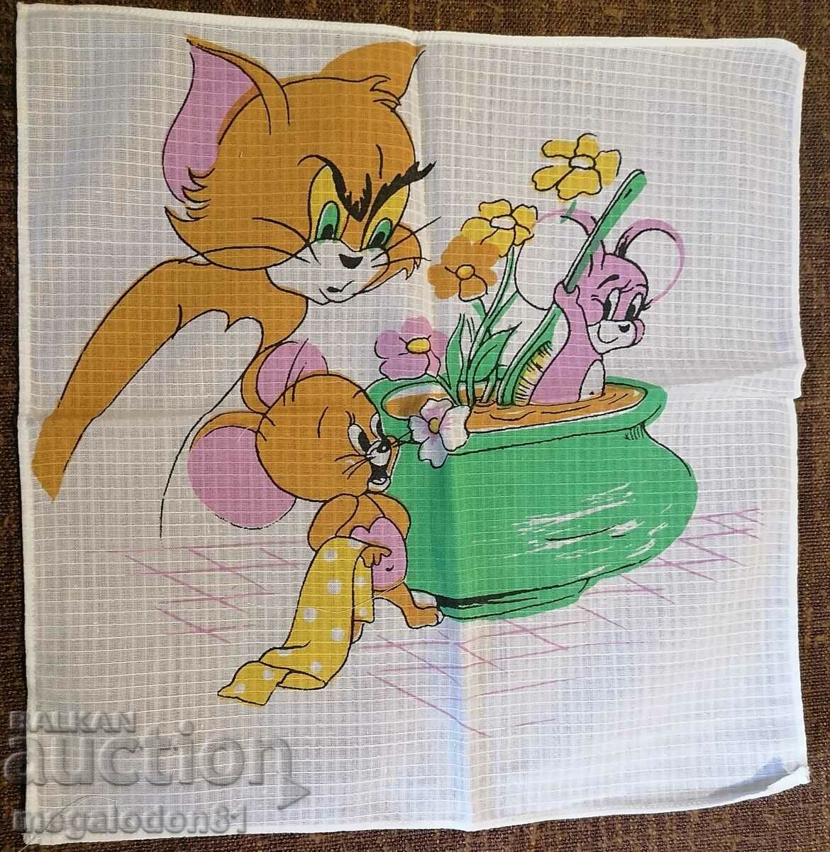 Old handkerchief, Tom and Jerry