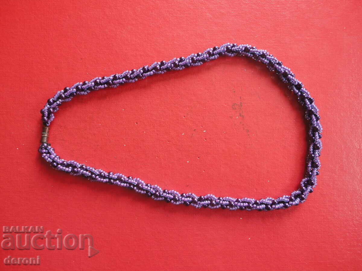 Great blue bead choker necklace - 6 Great blue bead choker necklace - 6