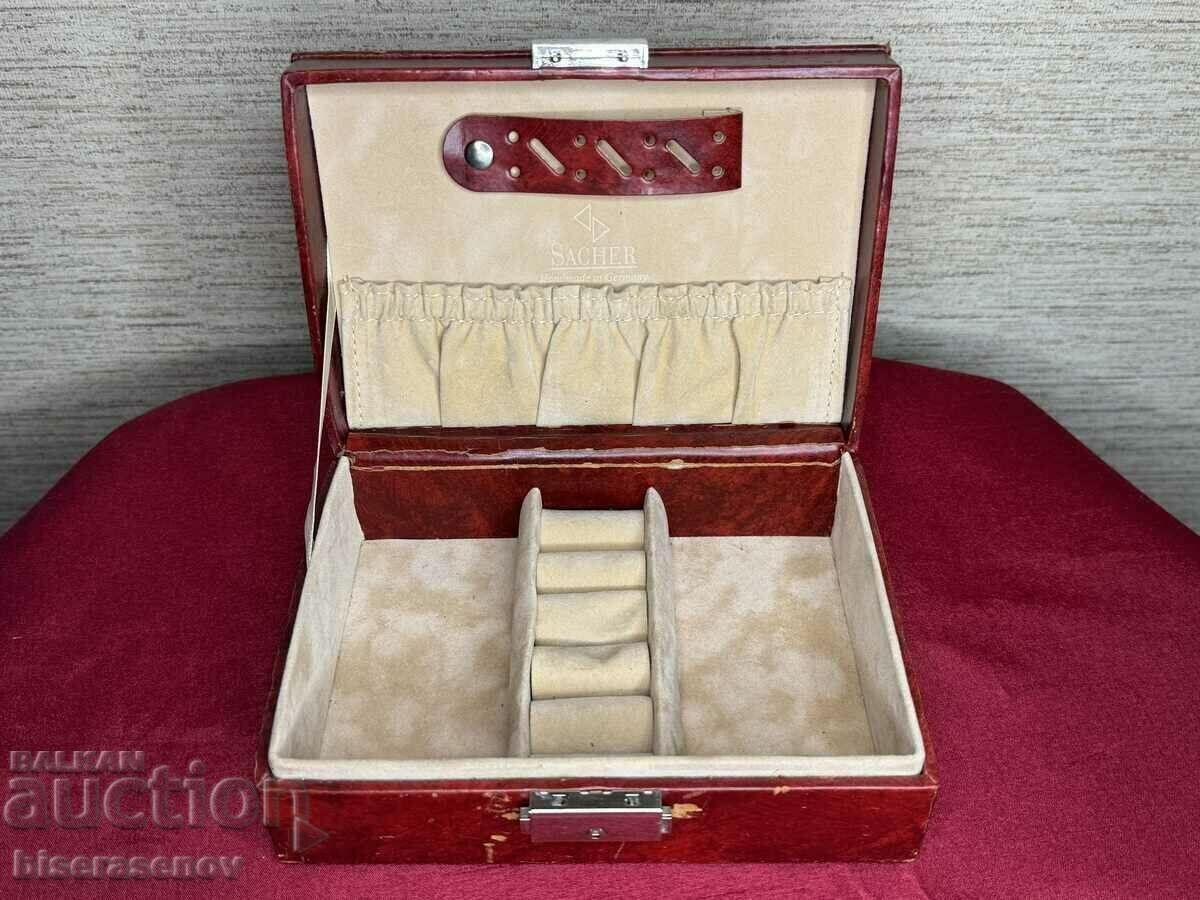 Wooden jewelry box, SACHER Handmade in Germany