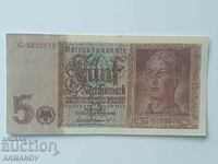 Germania 5 Reichsmarks 1942 UNC