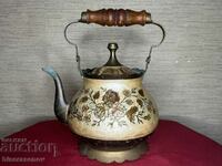 Old bronze teapot