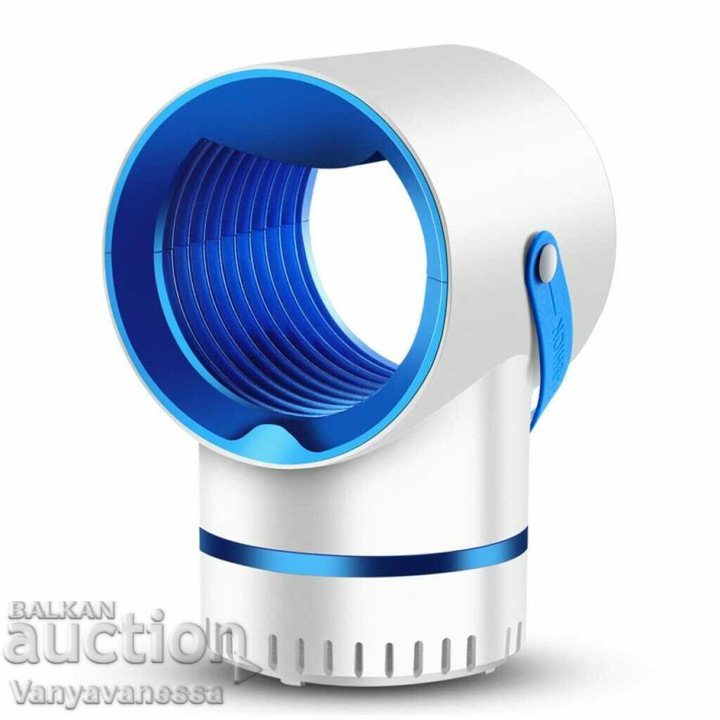 Πρωτοποριακή λάμπα LED - παγίδα κουνουπιών με USB με τιμή 22.90 BGN | € 11.71 Πρωτοποριακή λάμπα LED - παγίδα κουνουπιών με USB με τιμή 22.90 BGN | € 11.71