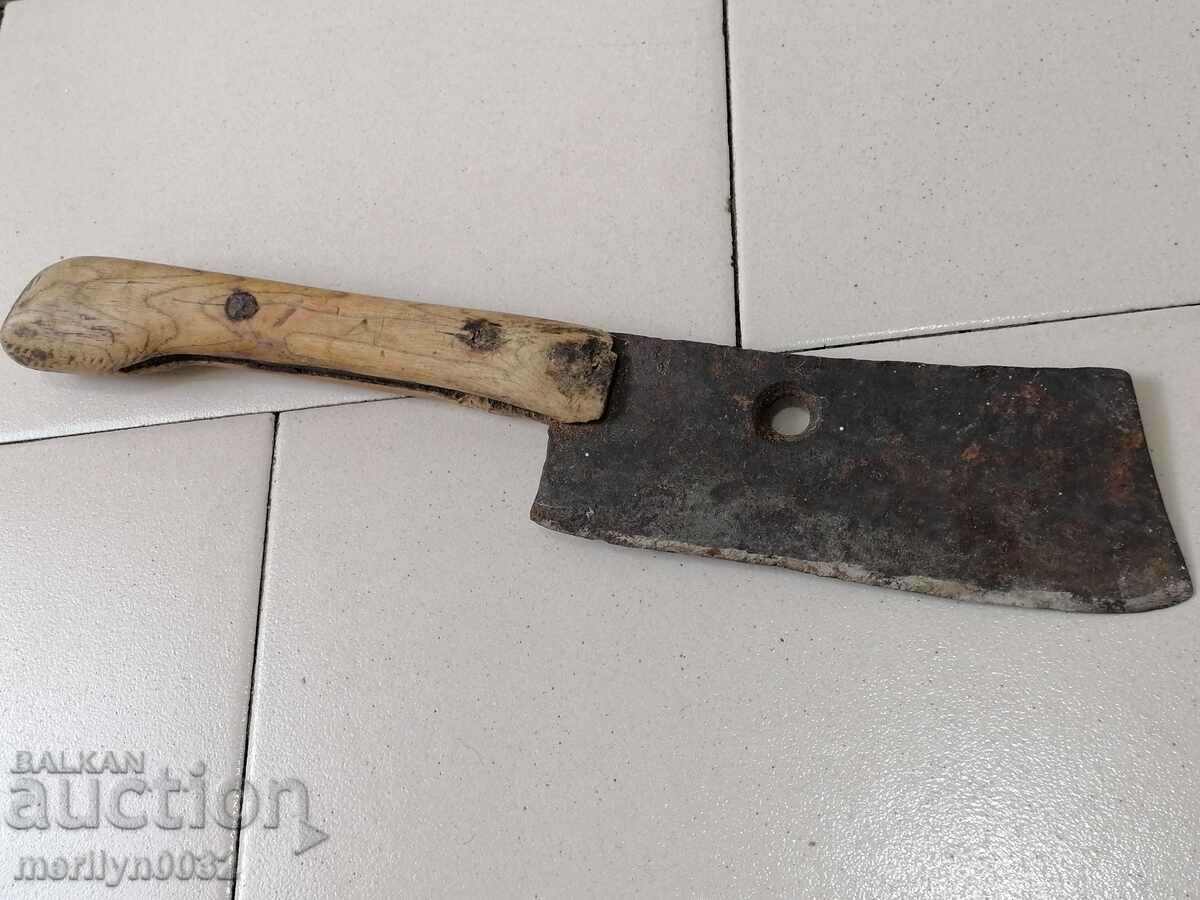 Hand-forged branded saber, blade, knife, axe with price 45.00 BGN | € 23.01 Hand-forged branded saber, blade, knife, axe with price 45.00 BGN | € 23.01