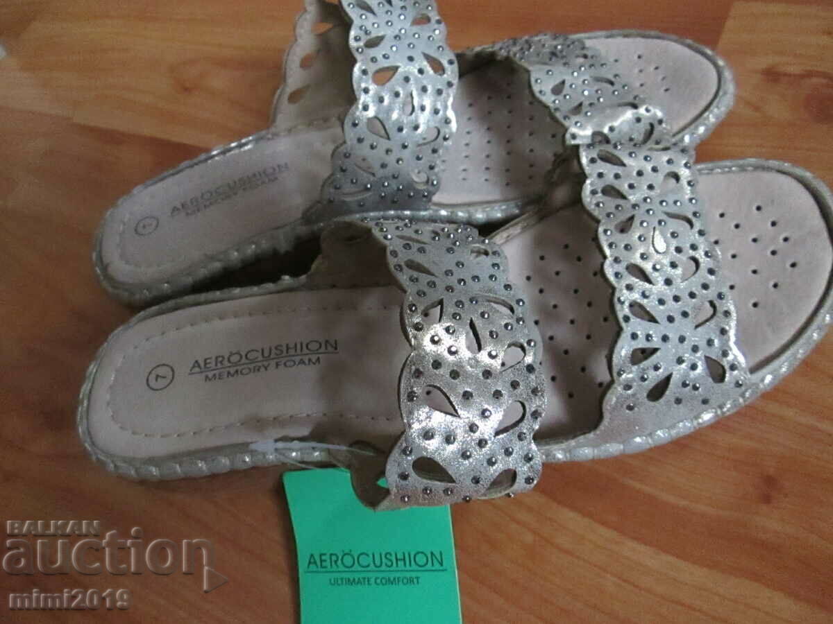 Delivery of New women's slippers, sandals AEROCUSHION Comfort, 38 number Delivery of New women's slippers, sandals AEROCUSHION Comfort, 38 number