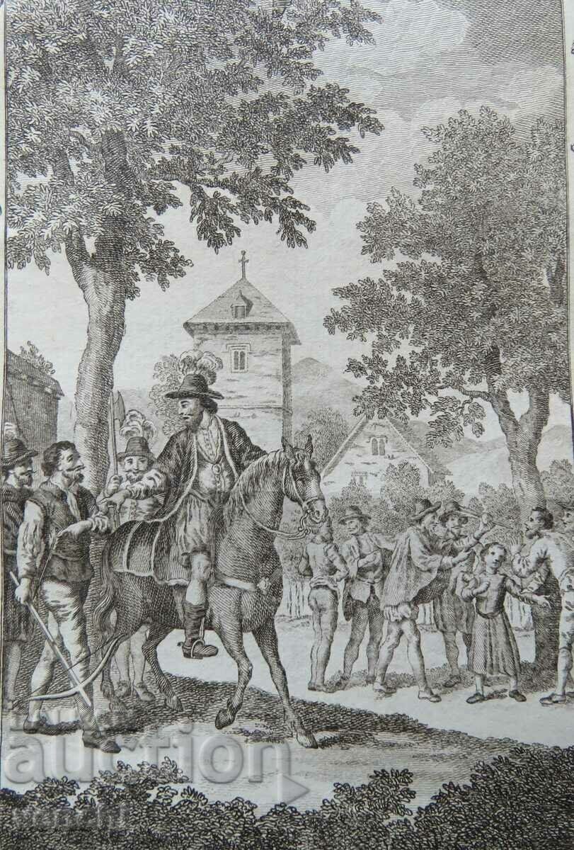 Auction  1765 - ENGRAVING - Wilhelm Tell - ORIGINAL