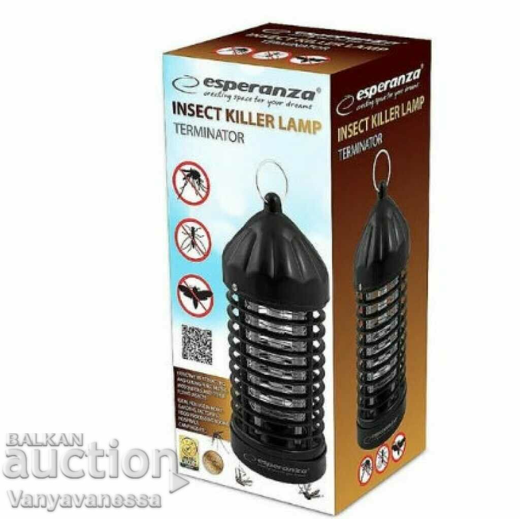 Λαμπτήρας εντόμων UV Esperanza EHQ005 Terminator II, 2W με τιμή 20.90 BGN | € 10.69