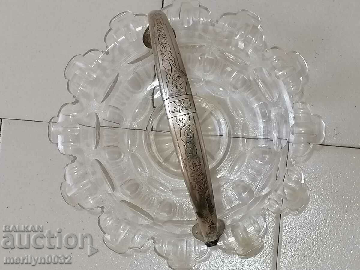 Fructiera lead crystal silver 1970s - 7 Fructiera lead crystal silver 1970s - 7
