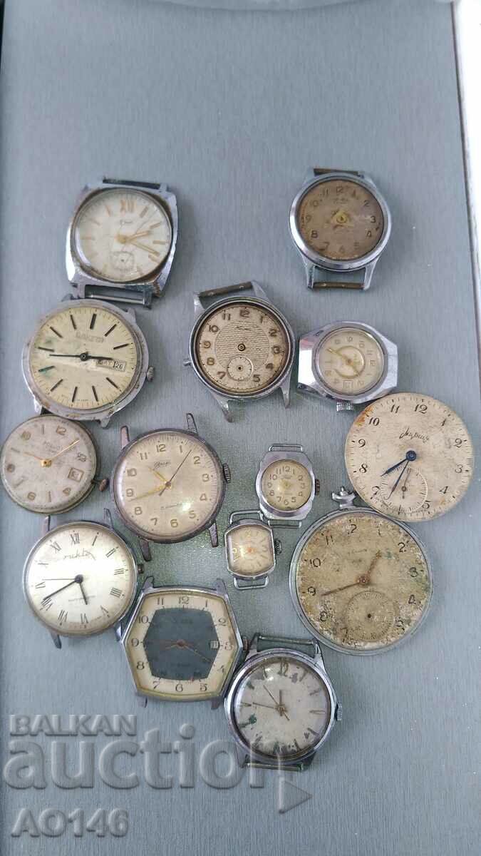Lot of Russian watches