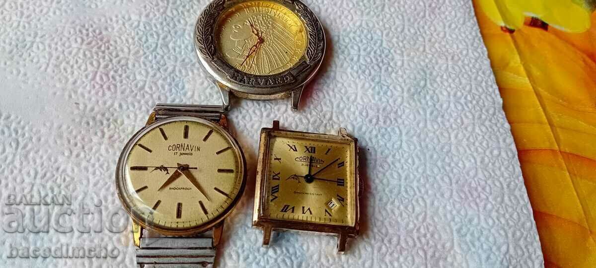 Watches with gold plating.