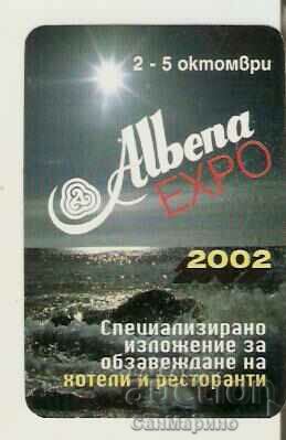 Calendar Albena Expo 2002