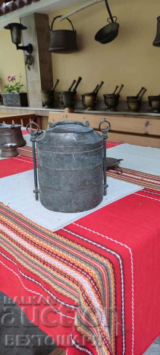 OLD COPPER SEFERTAS - MILITARY FIELD FOOD CAN with price 650.00 BGN | € 332.34 OLD COPPER SEFERTAS - MILITARY FIELD FOOD CAN with price 650.00 BGN | € 332.34