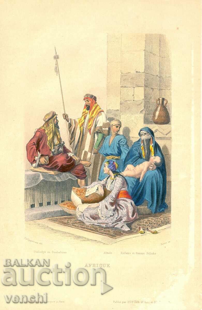 1858 - GRAVURA - AFRICA - ORIGINAL