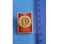 *$*Y*$* BADGE COLLECTION - OLYMPICS MOSCOW 1980 *$*Y*$*