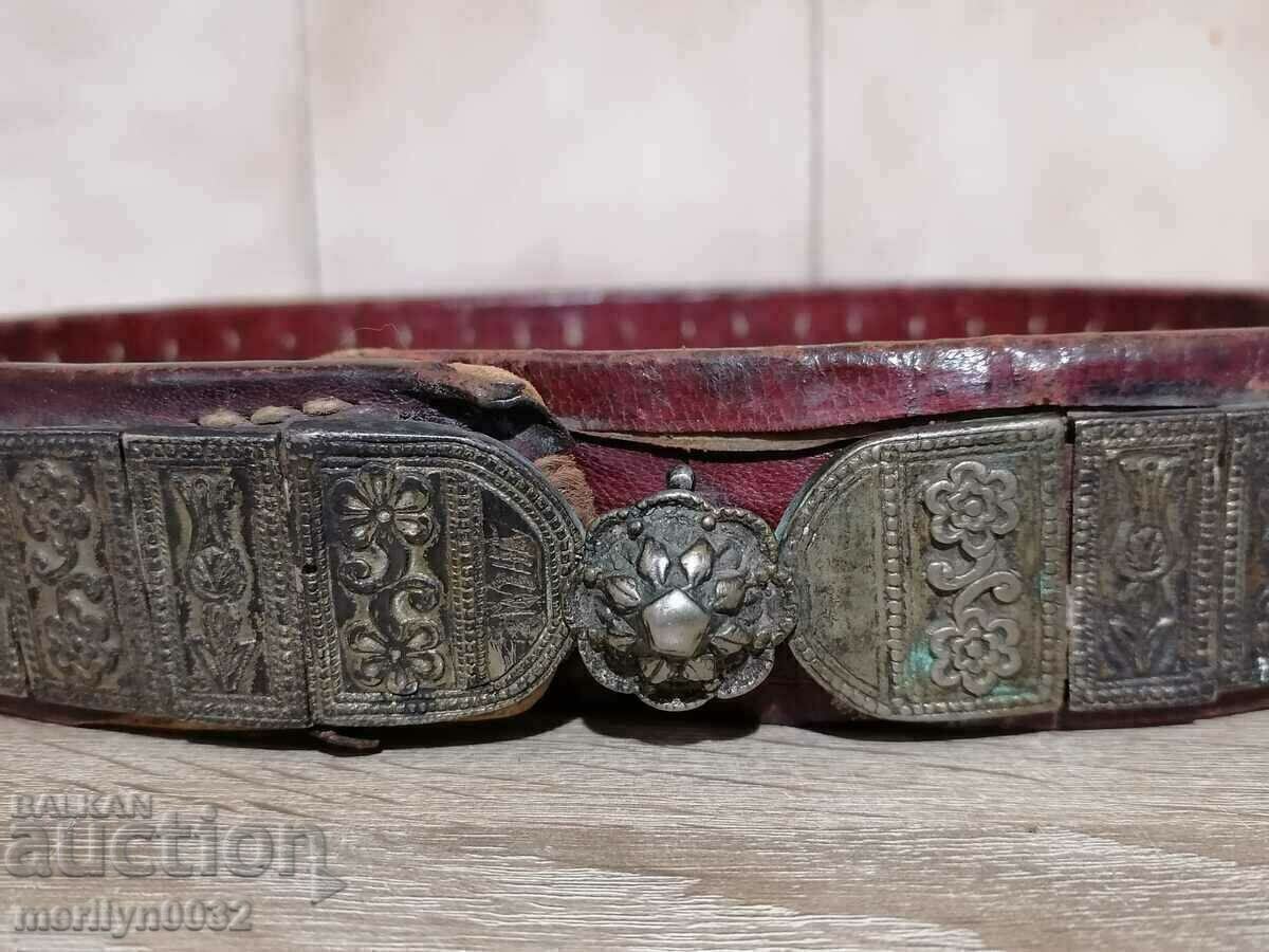 Възрожденски колан сребро кованец 19-ти век пафти накит с цена € 549.99 | 1075.69 лв.