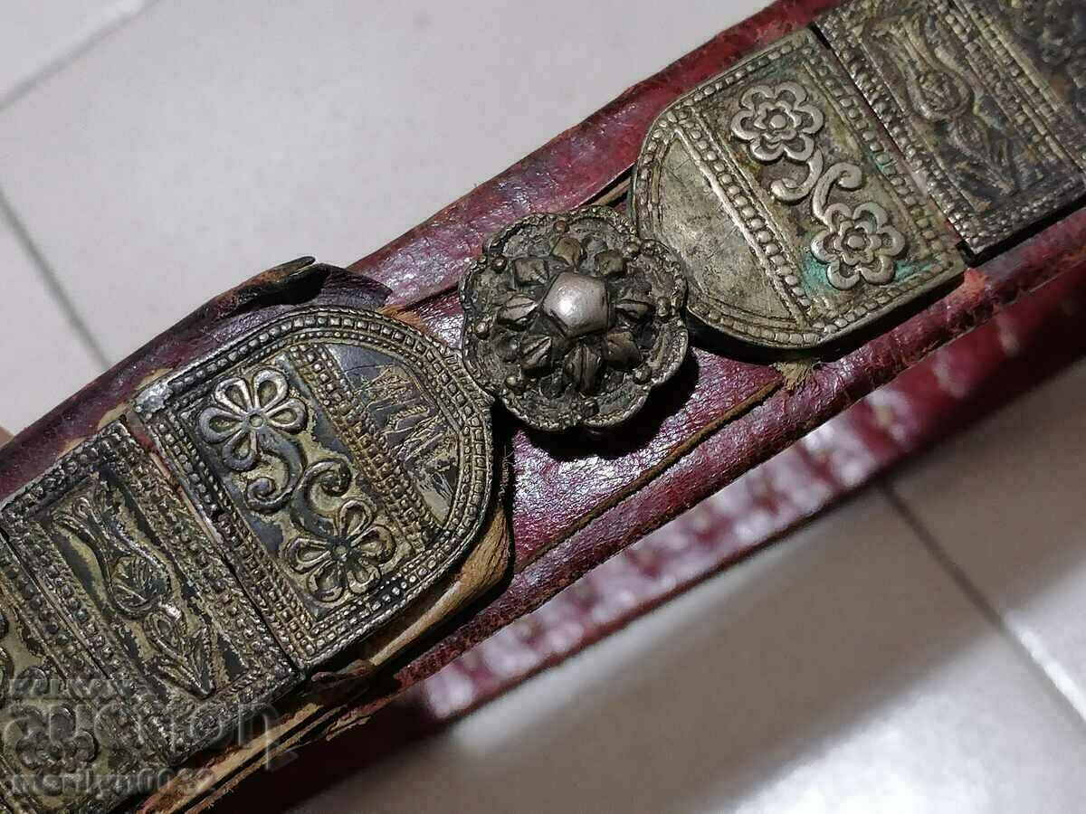 Auction  Renaissance belt silver forged 19th century pafti jewelry