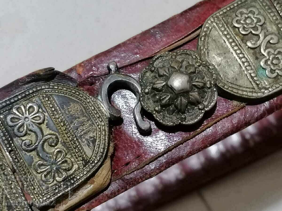 Renaissance belt silver forged 19th century pafti jewelry - 6 Renaissance belt silver forged 19th century pafti jewelry - 6
