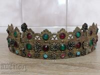 Възрожденски сокай кръжило прочелник корона накит носия бижу