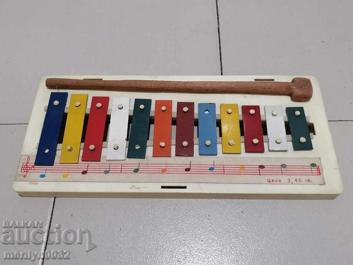 Auction Children's toy musical instrument xylophone cymbal Auction Children's toy musical instrument xylophone cymbal