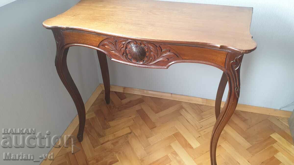 Console table / dresser in baroque style with back drawer