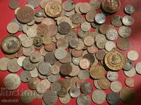Lot of old coins, medals, plaques