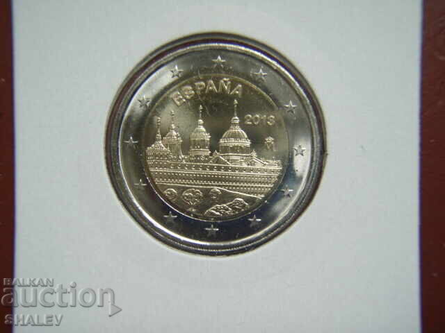 Δημοπρασία 2 ευρώ 2013 Ισπανία "El Escorial" - Unc