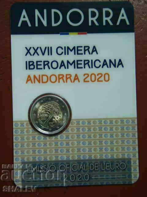 2 Euro 2020 Ανδόρα "Iberoamericana" (1) - Unc (2 Euro)