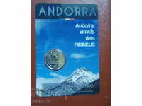 2 Euro 2017 Andorra "Land in Pirineen" (2) - Unc