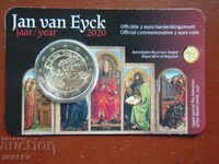 2 Euro 2020 Belgia "Jan van Eyck" (2) /Belgia- Unc (2 euro)