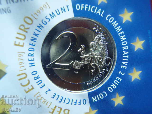2 Euro 2019 Belgia "25 ani de la înființarea Institutului Monetar European" /Belgia/ - Unc (2 euro) - 7