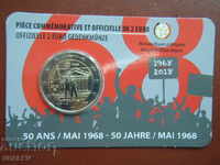 2 Euro 2018 Belgia „50 ani 1968” (2) Belgia- Unc (2 euro)