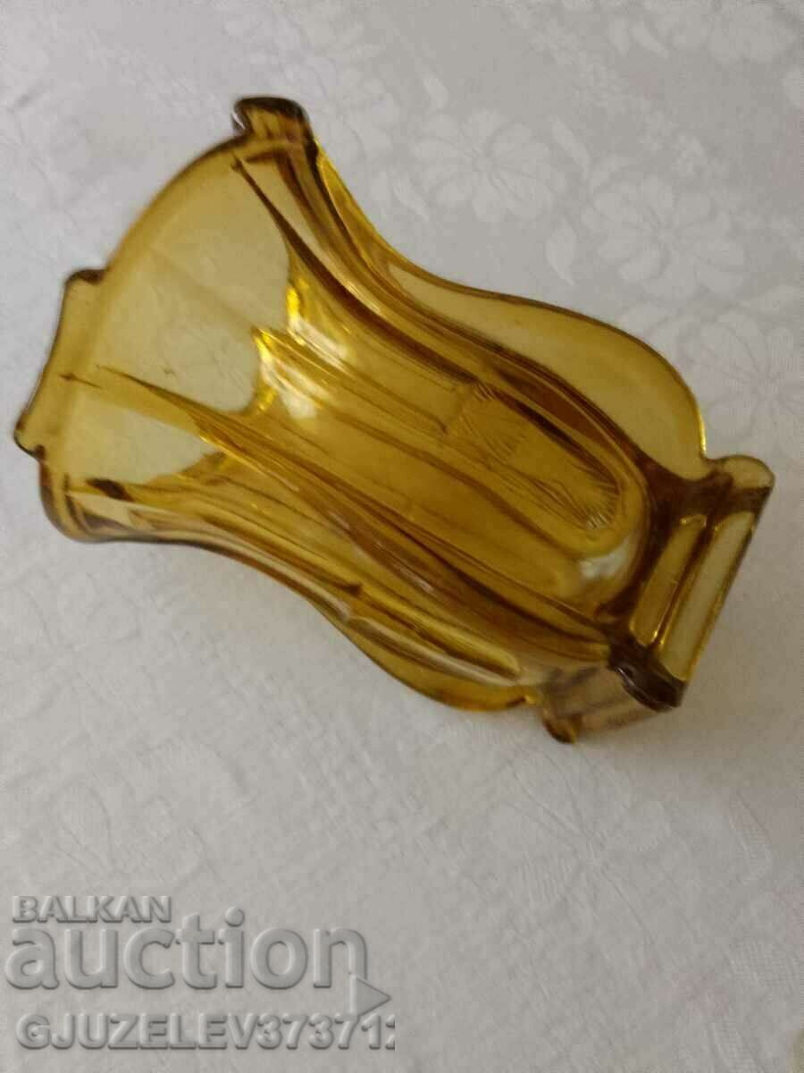 Art Deco glass vase - 1920-1930 with price 55.00 BGN | € 28.12