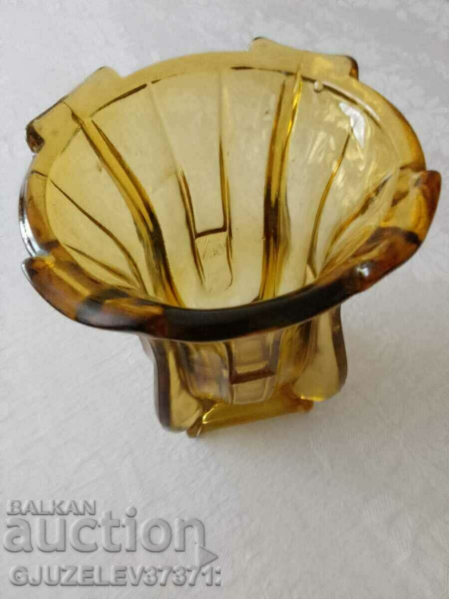 Art Deco glass vase - 1920-1930 - 6