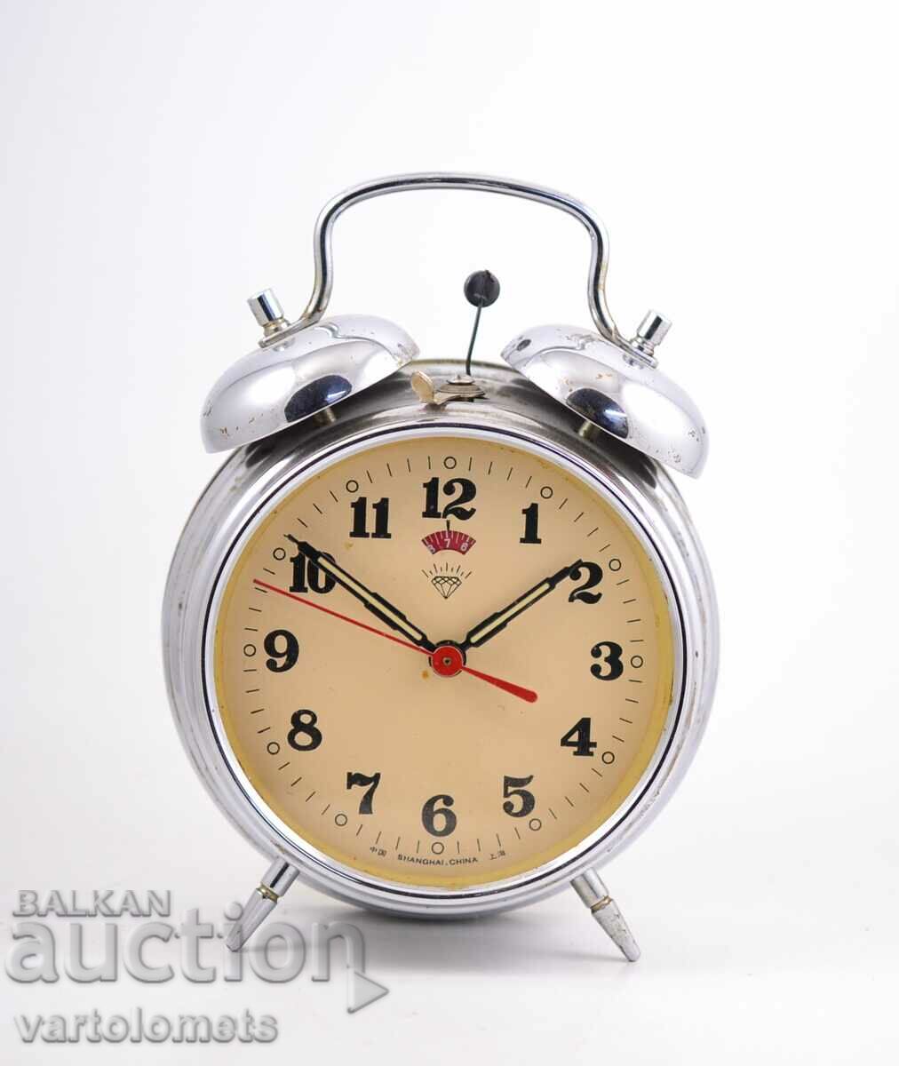 Alarm clock DIAMOND CHANGHAI CHINA - works