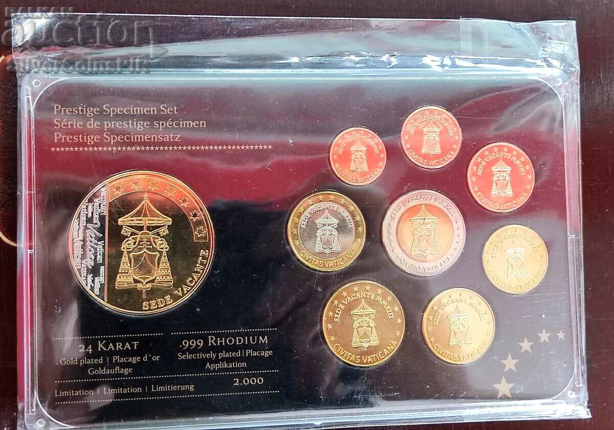 Trial Set Euro Coins 2013 Vatican